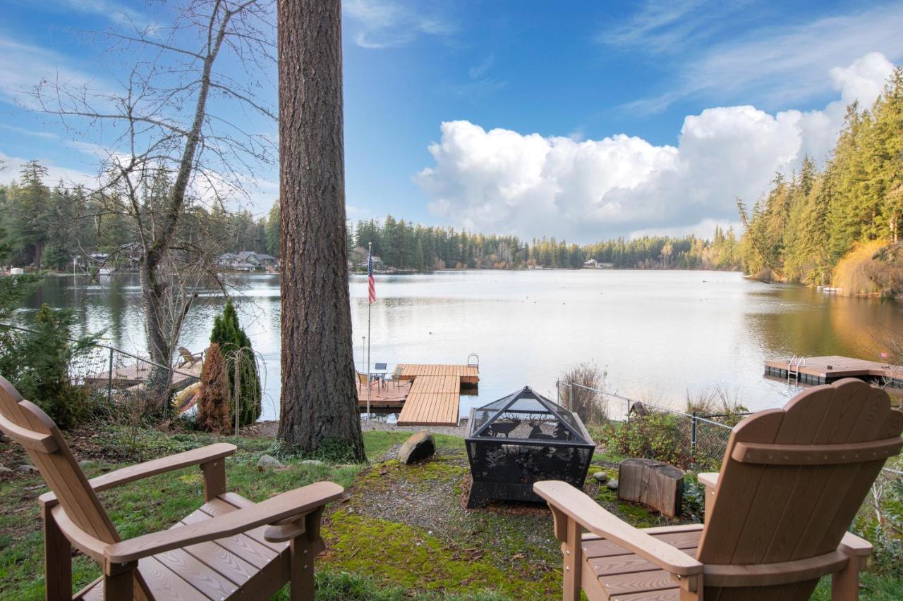 Koi Story Cabin On The Lake - Waterfront, Near Bike Trail Maple Valley Esterno foto