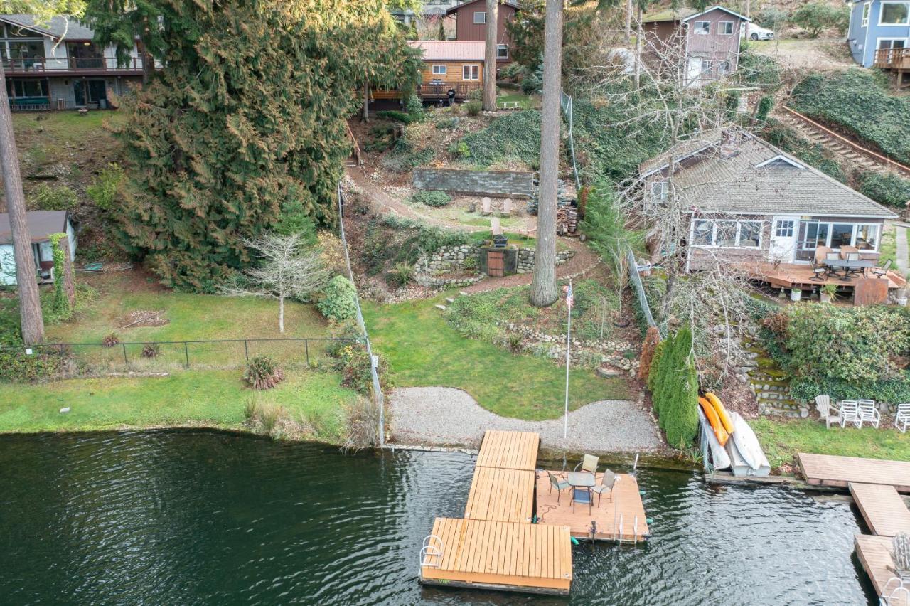Koi Story Cabin On The Lake - Waterfront, Near Bike Trail Maple Valley Esterno foto